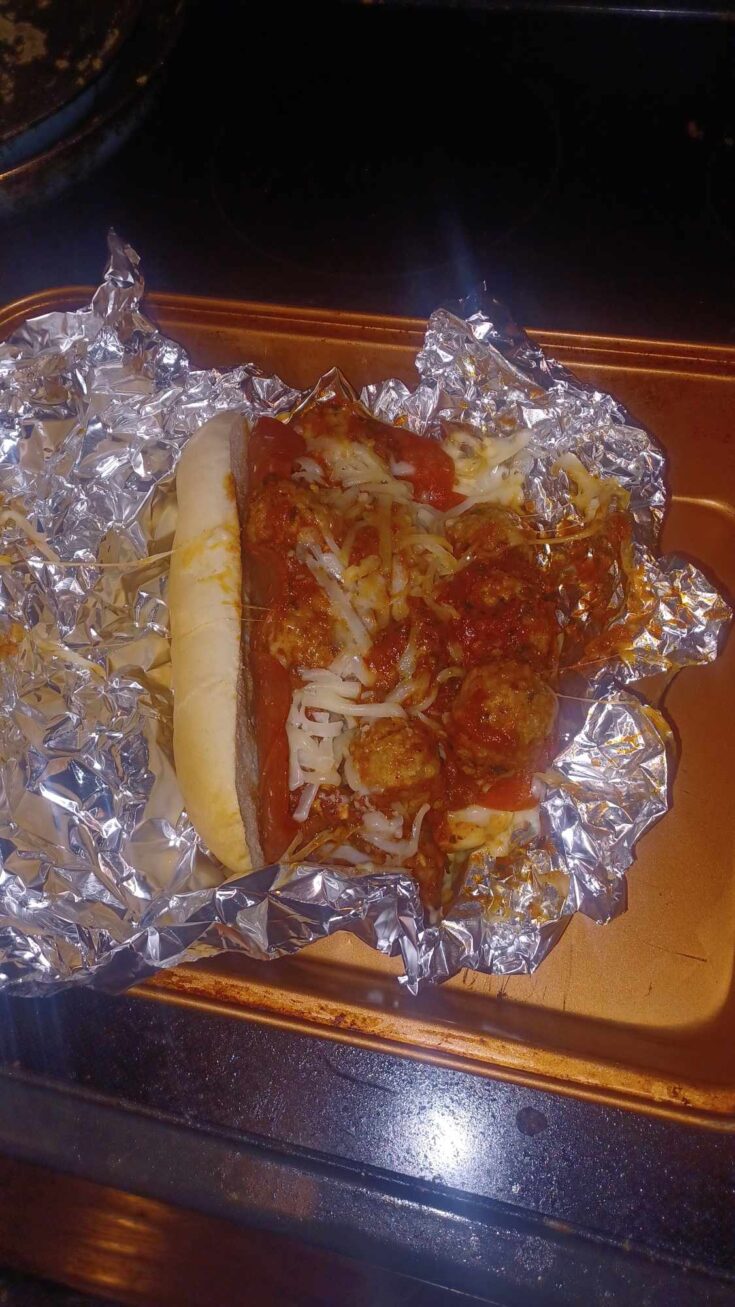 Meatball Pizza Subs